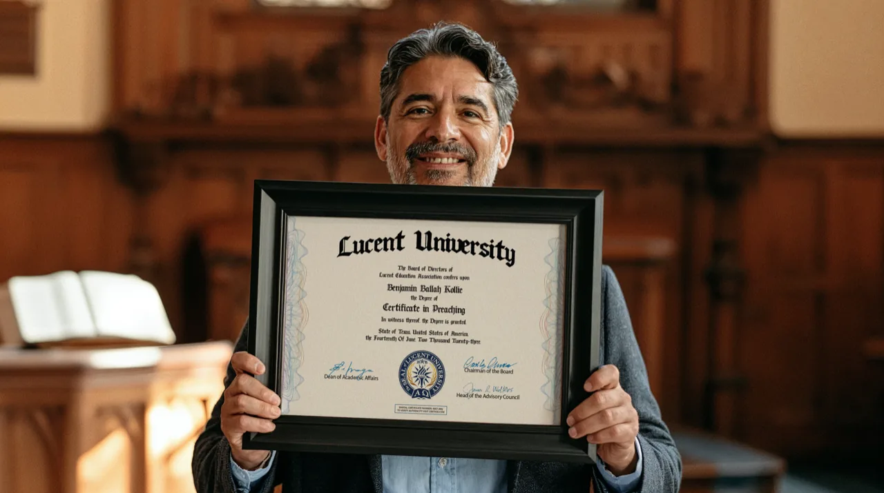 Free online Bible course certificate in expository preaching